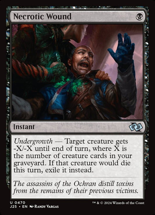 Necrotic Wound front