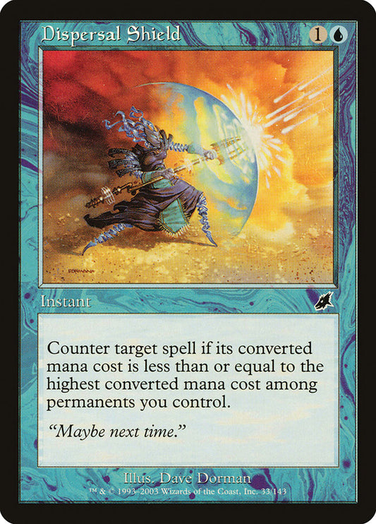 Dispersal Shield front