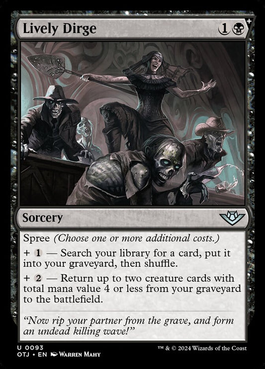 Lively Dirge front
