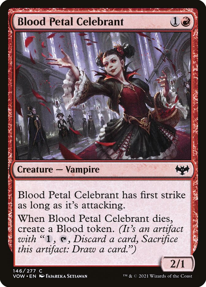 Blood Petal Celebrant front