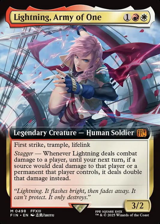Lightning, Army of One front