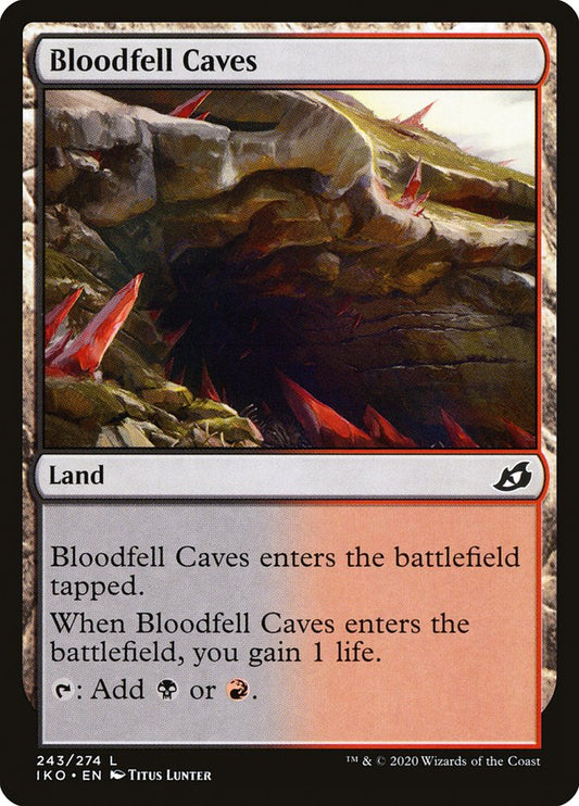 Bloodfell Caves front