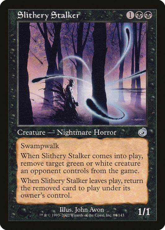 Slithery Stalker front