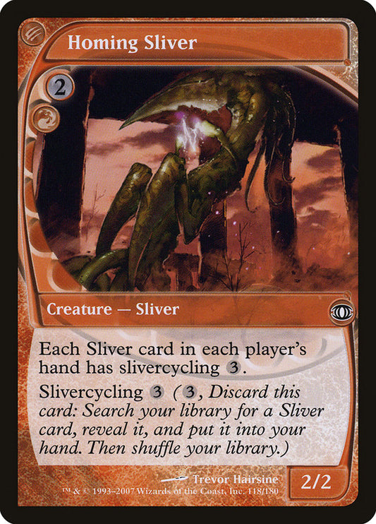 Homing Sliver front