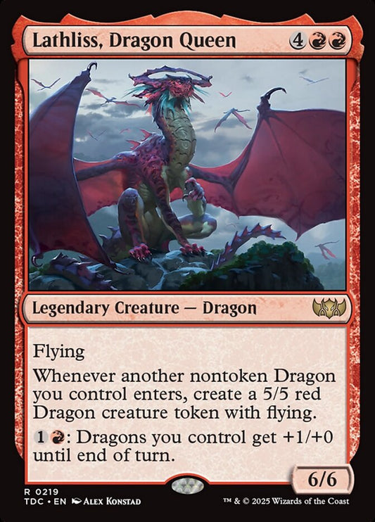 Lathliss, Dragon Queen front