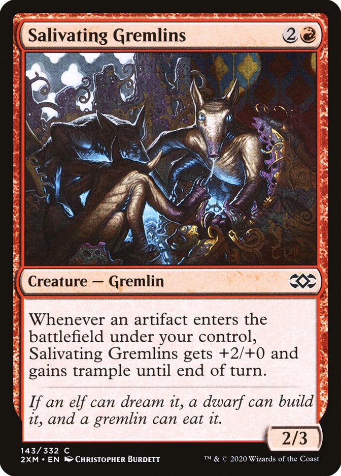Salivating Gremlins front