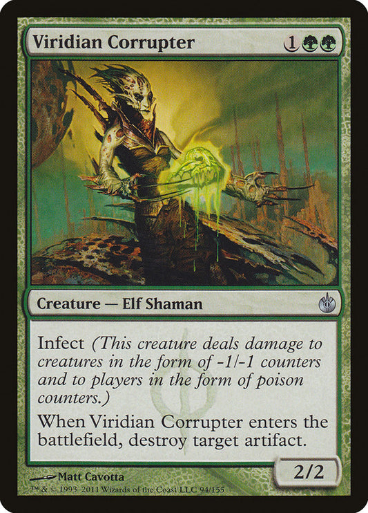 Viridian Corrupter front