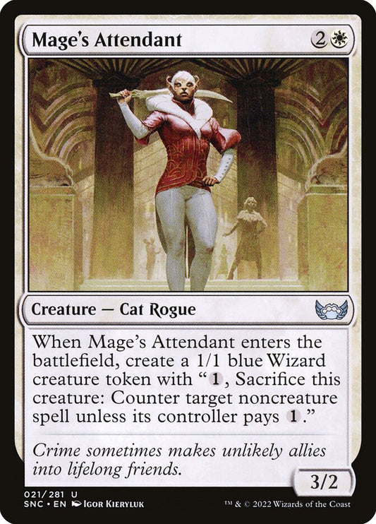 Mage's Attendant front