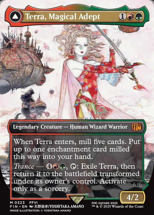 Terra, Magical Adept // Esper Terra front