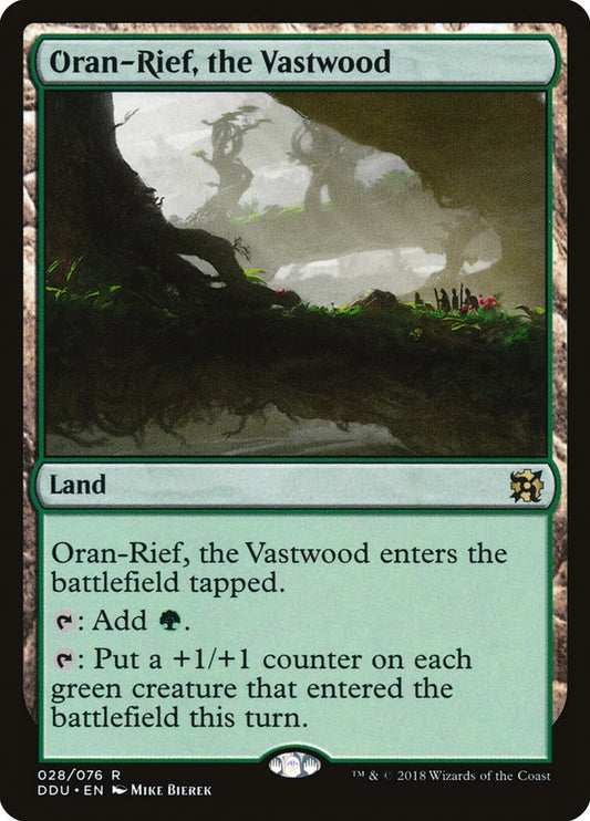 Oran-Rief, the Vastwood front