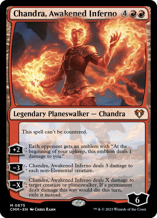 Chandra, Awakened Inferno front