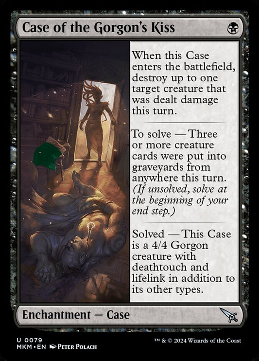 Case of the Gorgon's Kiss front