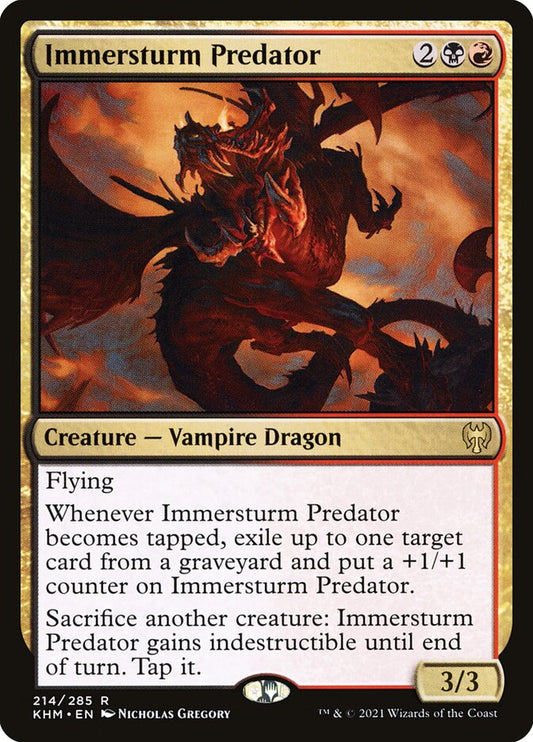 Immersturm Predator front