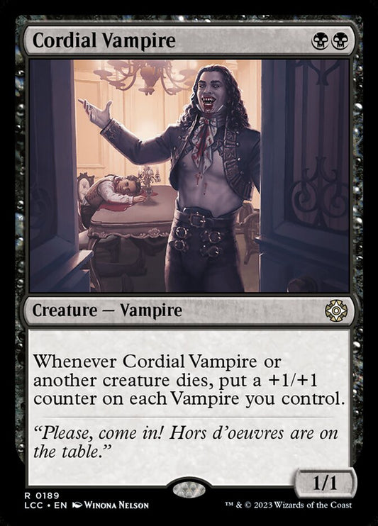 Cordial Vampire front