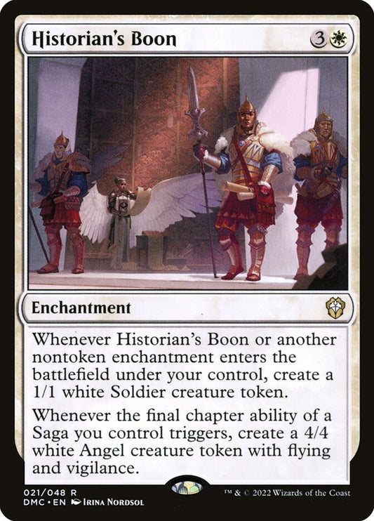Historian's Boon front
