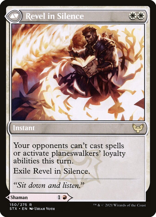 Flamescroll Celebrant // Revel in Silence back