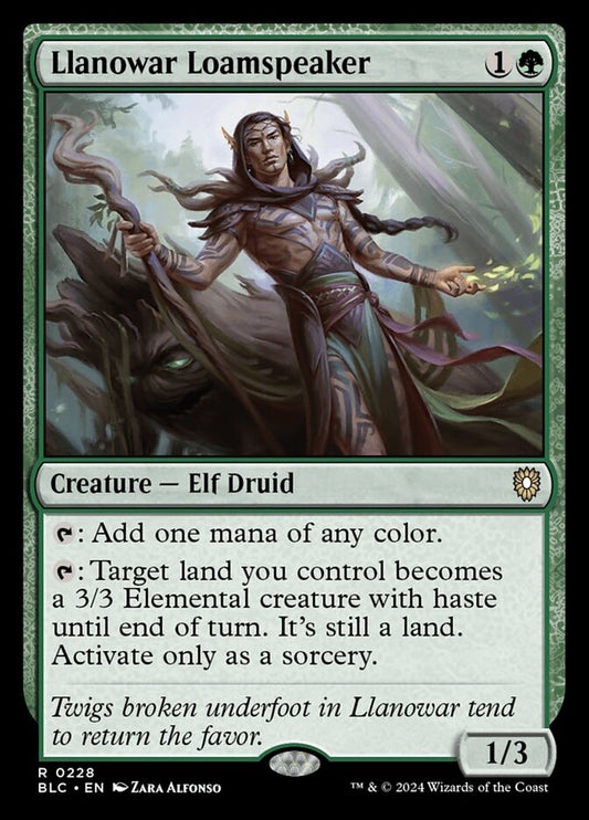 Llanowar Loamspeaker front