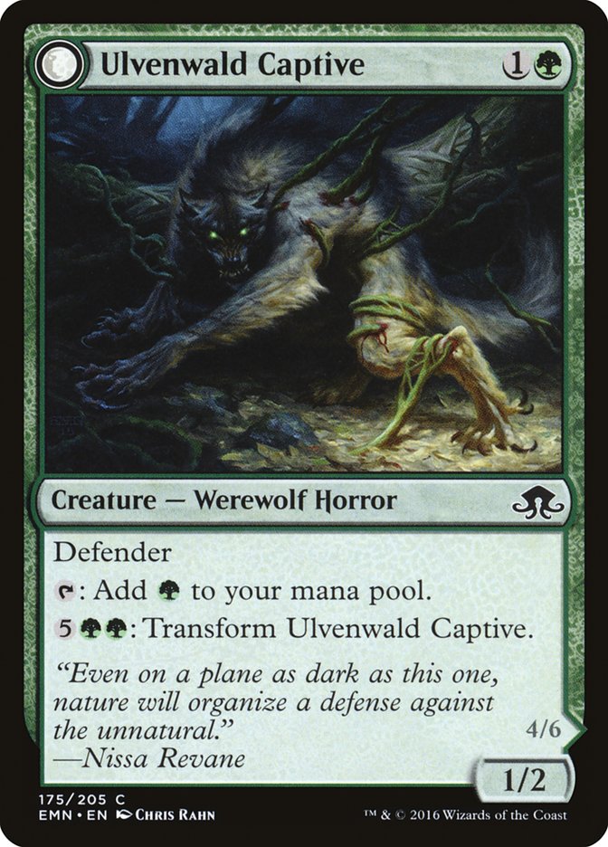 Ulvenwald Captive // Ulvenwald Abomination front