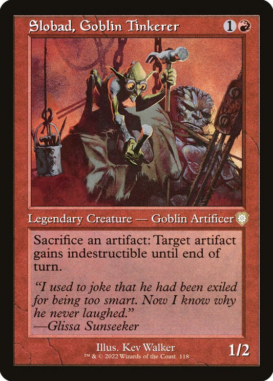 Slobad, Goblin Tinkerer front
