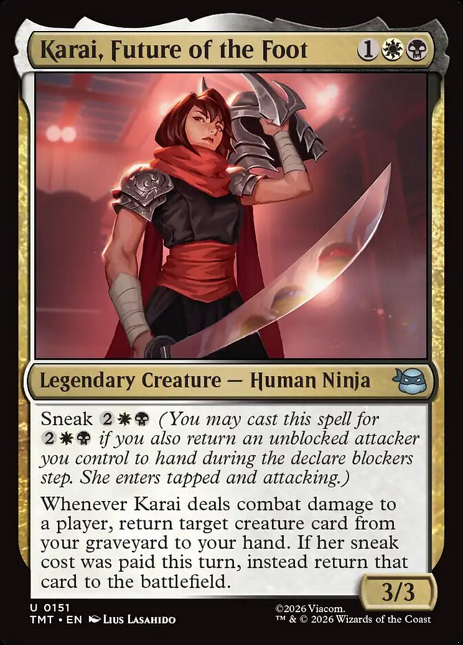 Karai, Future of the Foot front