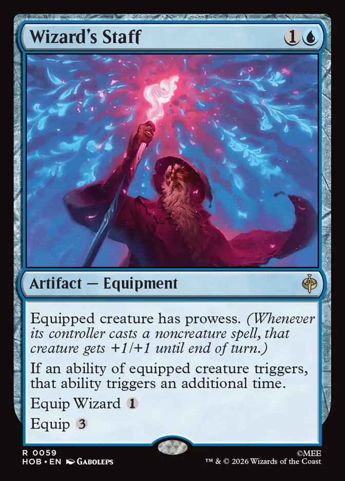 Wizard's Staff front