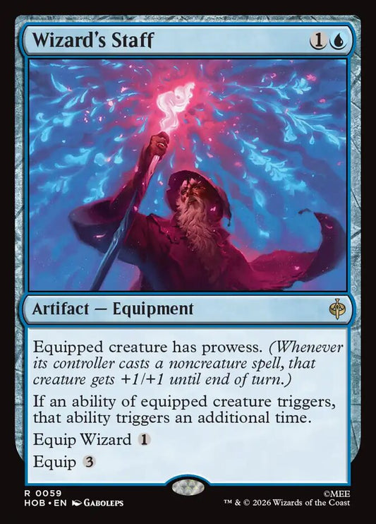 Wizard's Staff front