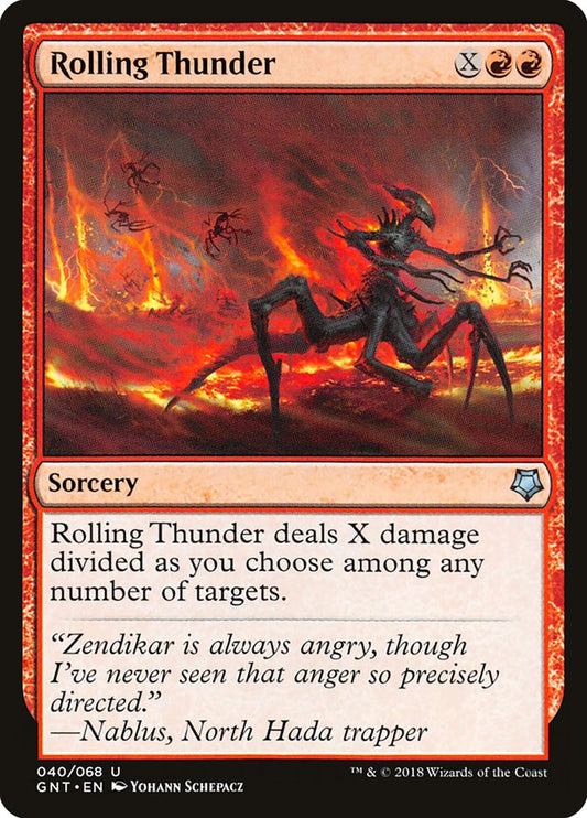 Rolling Thunder front