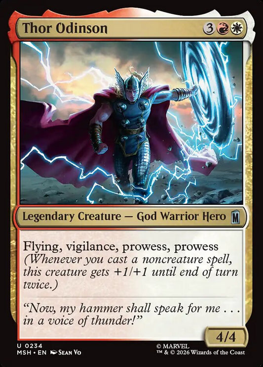 Thor Odinson front