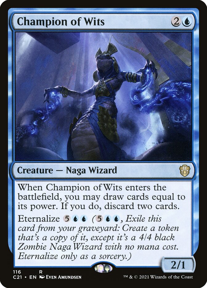 Champion of Wits front