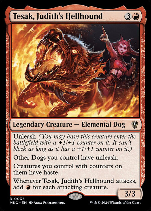 Tesak, Judith's Hellhound front