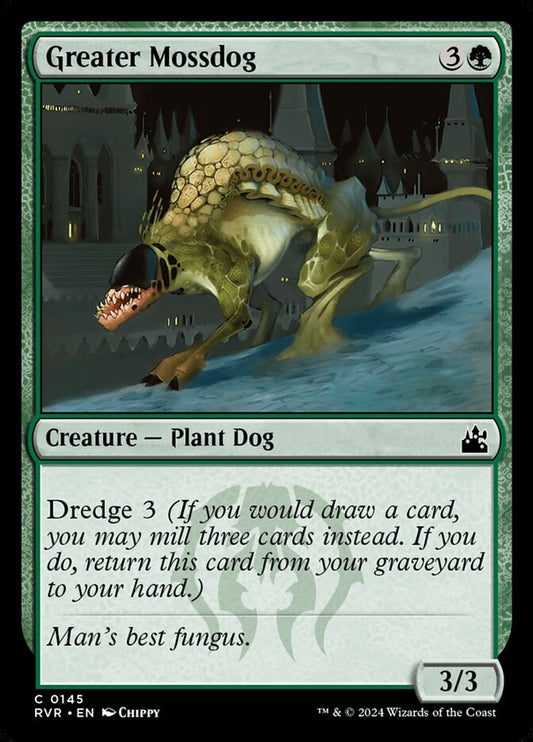 Greater Mossdog front