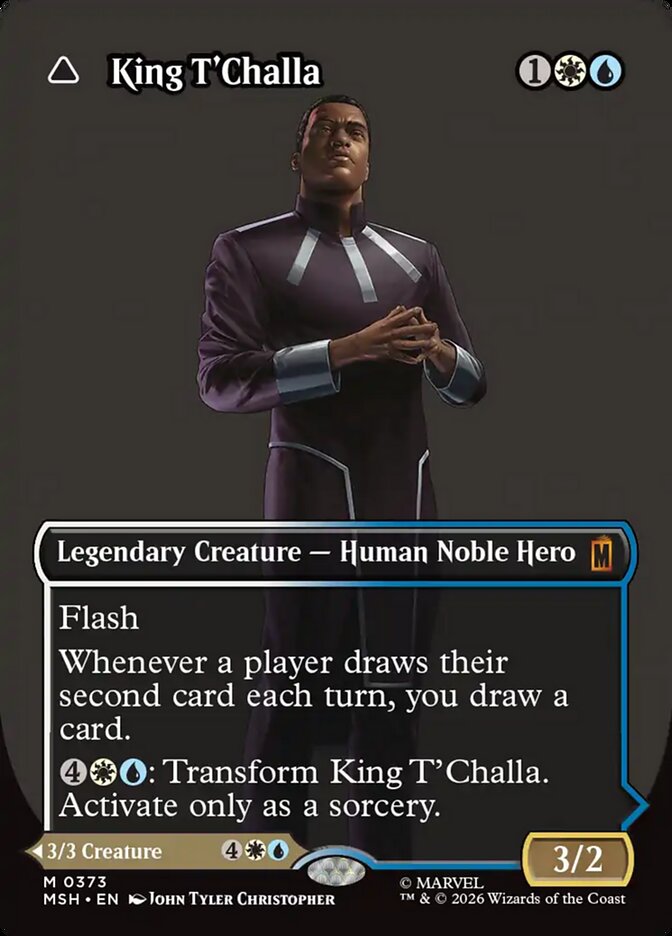 King T'Challa // Black Panther, Hope Enduring front