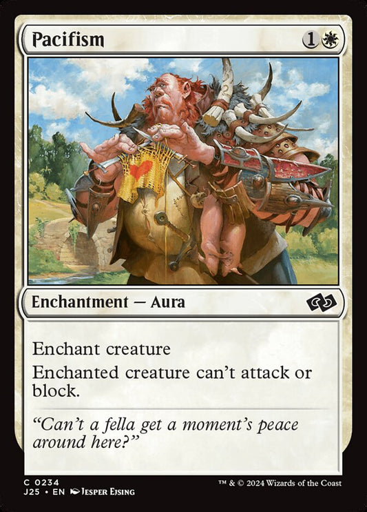 Pacifism front