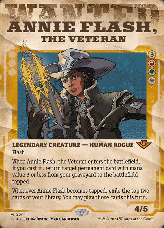 Annie Flash, the Veteran front