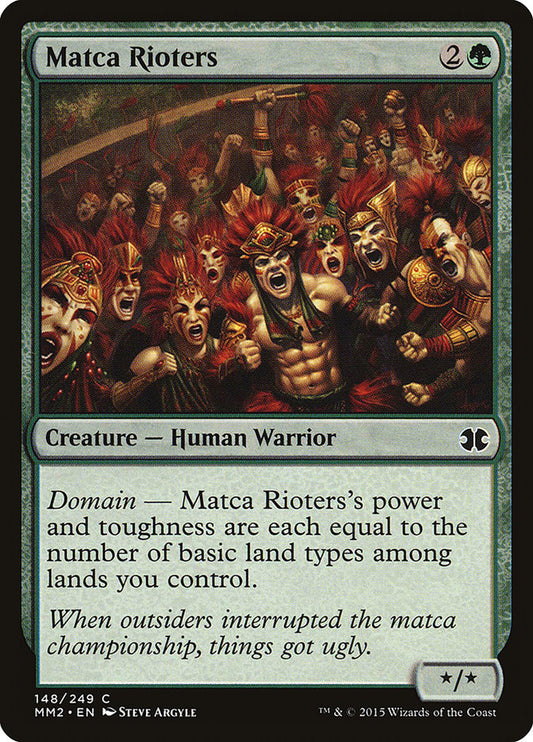Matca Rioters front