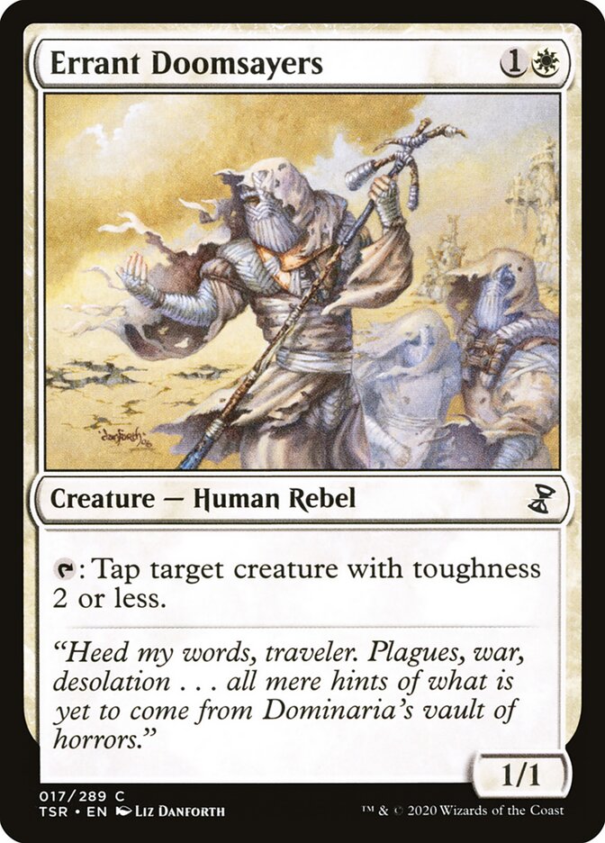 Errant Doomsayers front