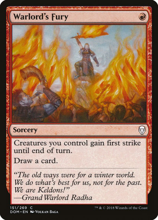 Warlord's Fury front