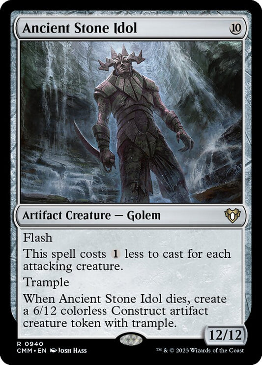 Ancient Stone Idol front
