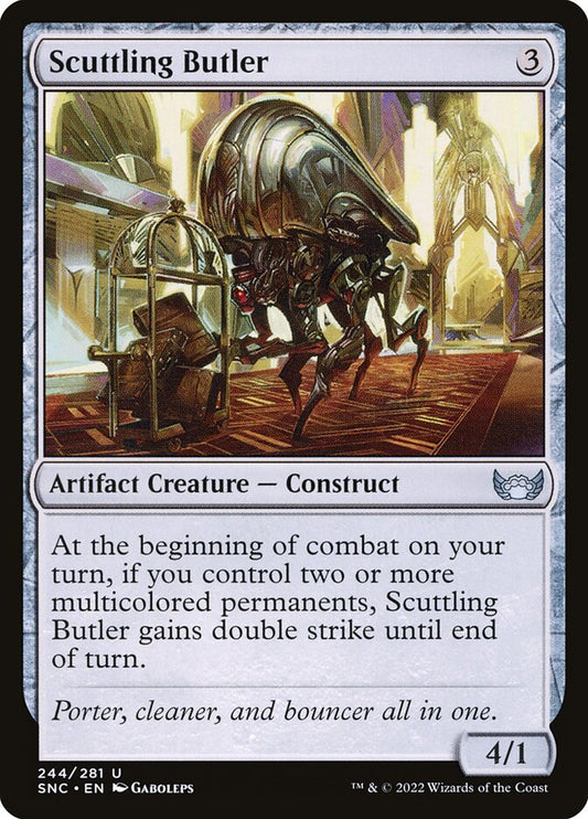 Scuttling Butler front