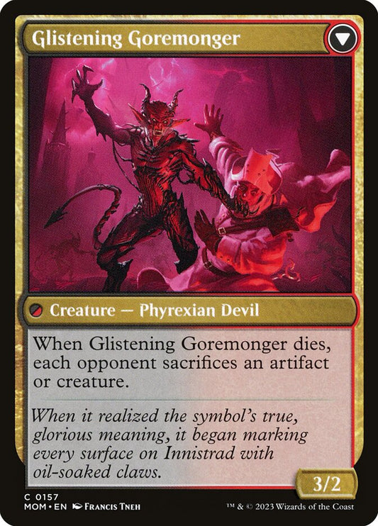 Pyretic Prankster // Glistening Goremonger back