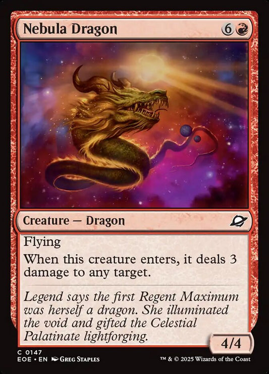Nebula Dragon front