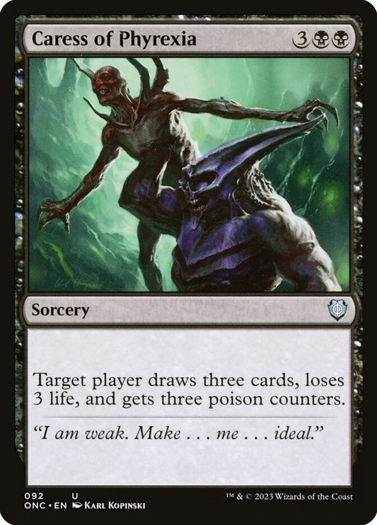 Caress of Phyrexia front