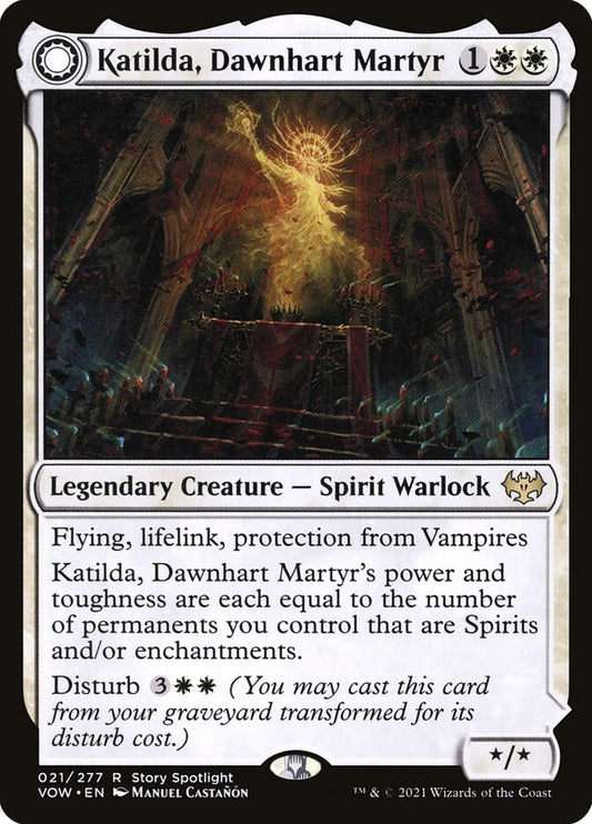 Katilda, Dawnhart Martyr // Katilda's Rising Dawn front