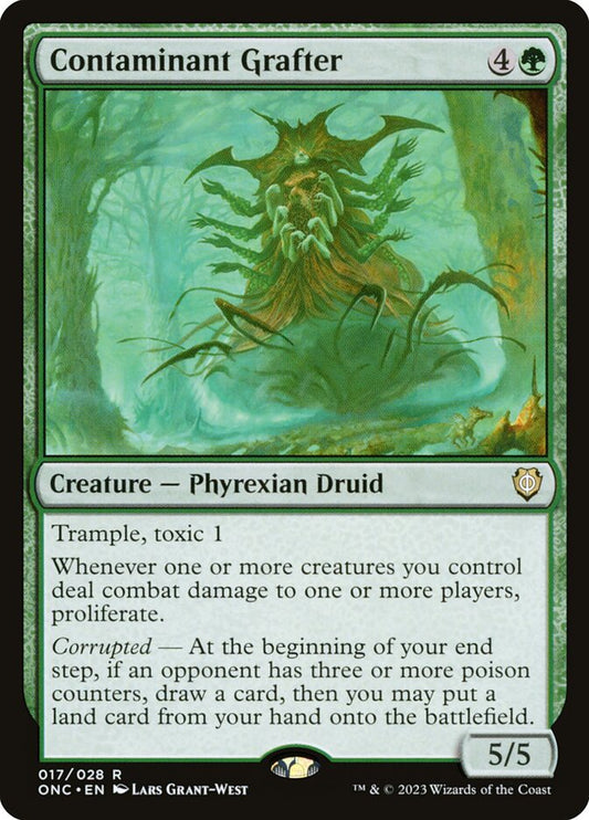 Contaminant Grafter front