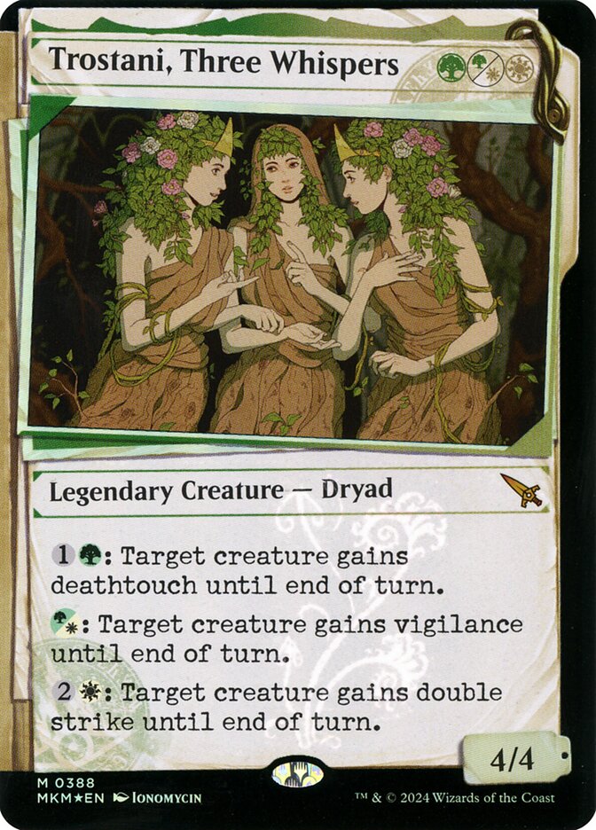 Trostani, Three Whispers front