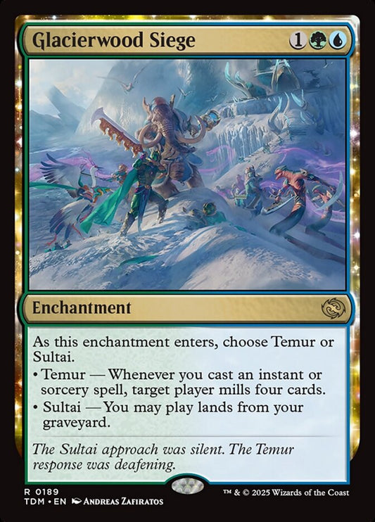 Glacierwood Siege front