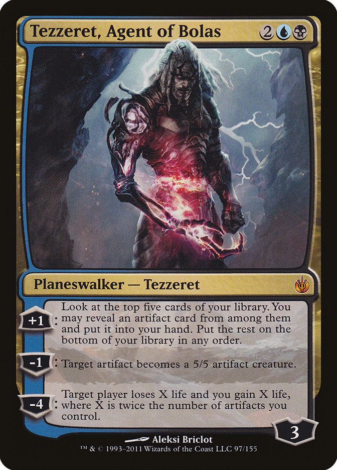 Tezzeret, Agent of Bolas front