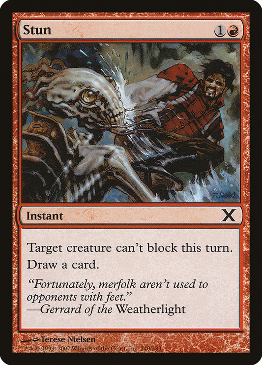 Stun front