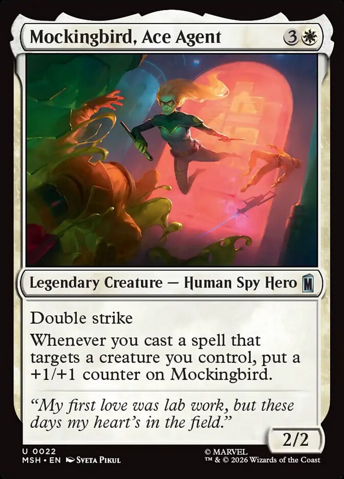 Mockingbird, Ace Agent front