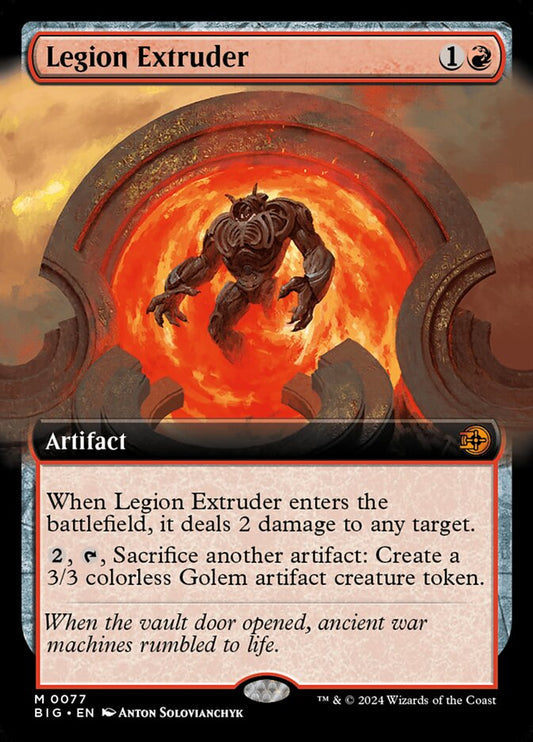 Legion Extruder front